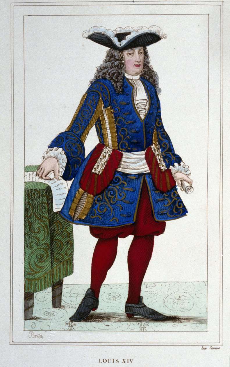 Portrait de Louis XIV (1638 - 1715), Roi de France. - Unknown artist