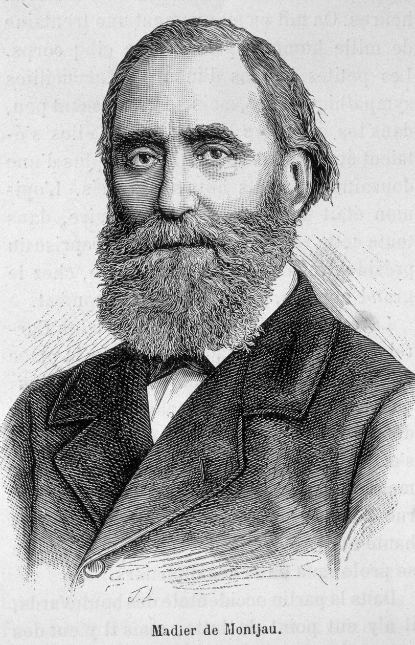 Portrait de Madier de Montjau, parlementaire français du XIXe siècle - Unknown artist