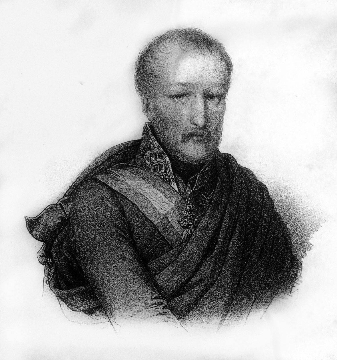 Portrait de Maria José Isidoro de Bourbon, Don Carlos (1788 - 1855) infant d