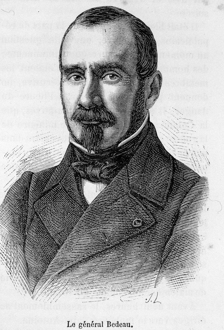 Portrait de Marie Alphonse Bedeau, général français (1804 - 1863) - Unknown artist