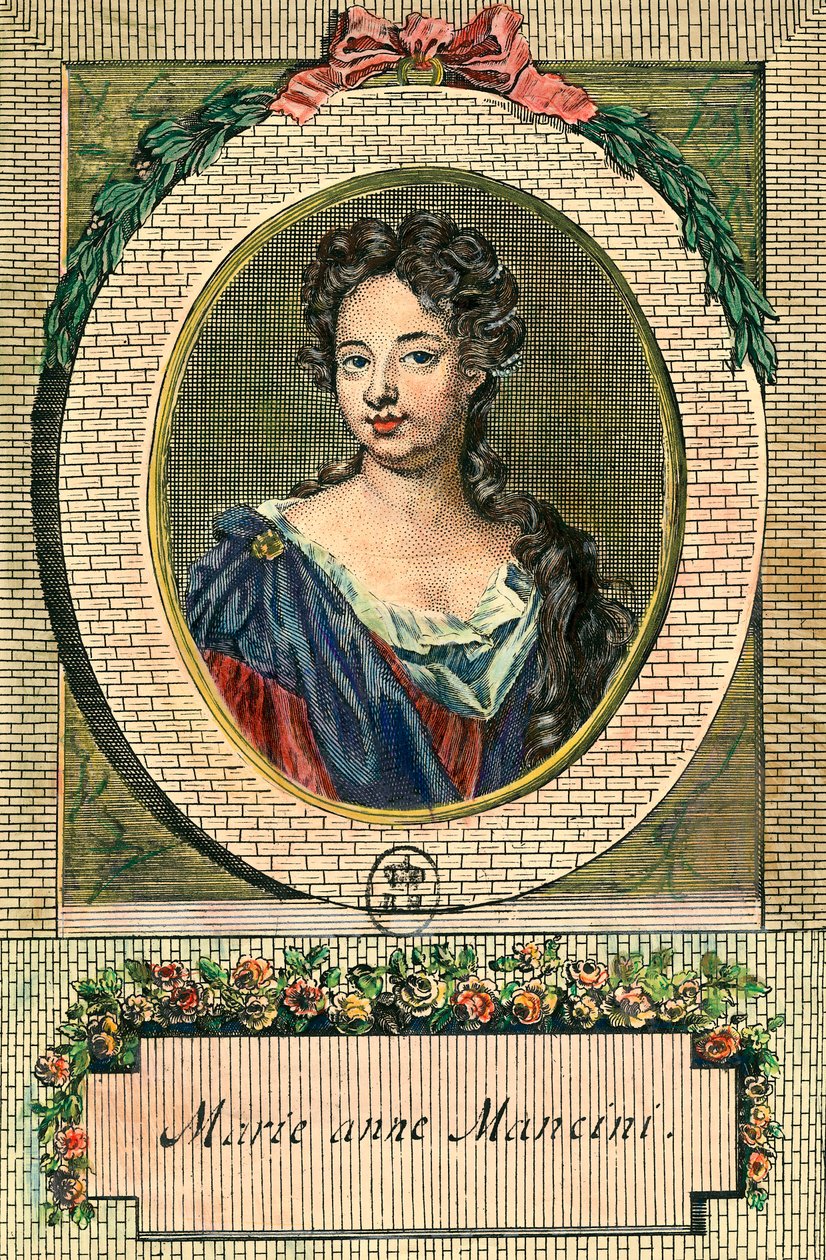Portrait de Marie Anne Mancini - Unknown artist