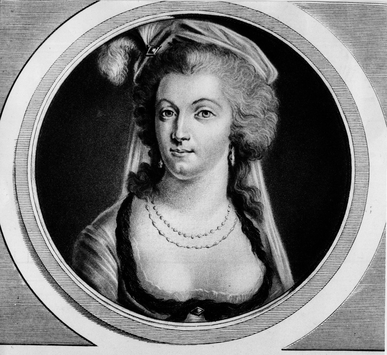 Portrait de Marie-Antoinette - Unknown artist