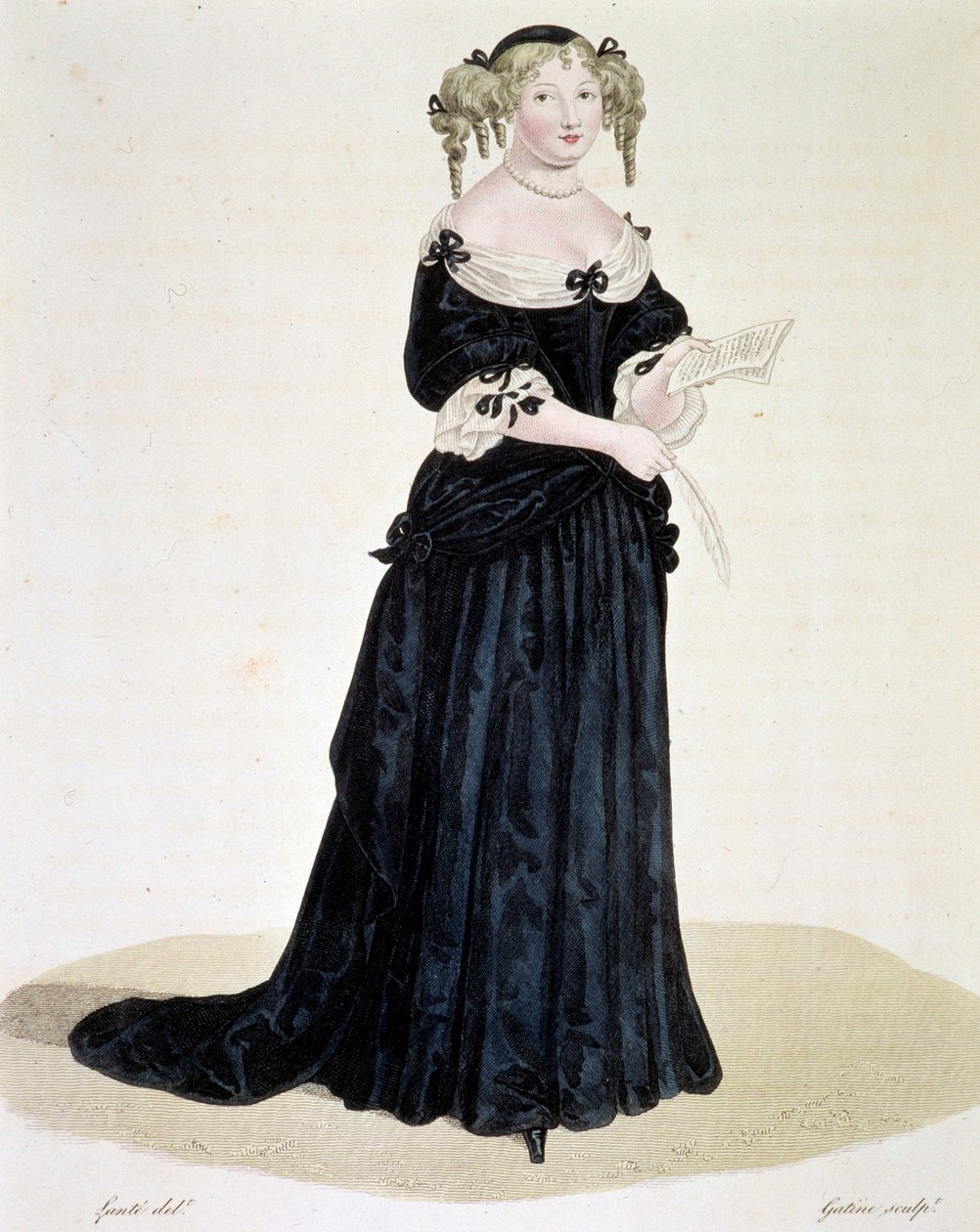 Portrait de Marie de Rabutin-Chantal, Marquise de Sévigné, dite Madame de Sévigné (1626-1696) - Unknown artist