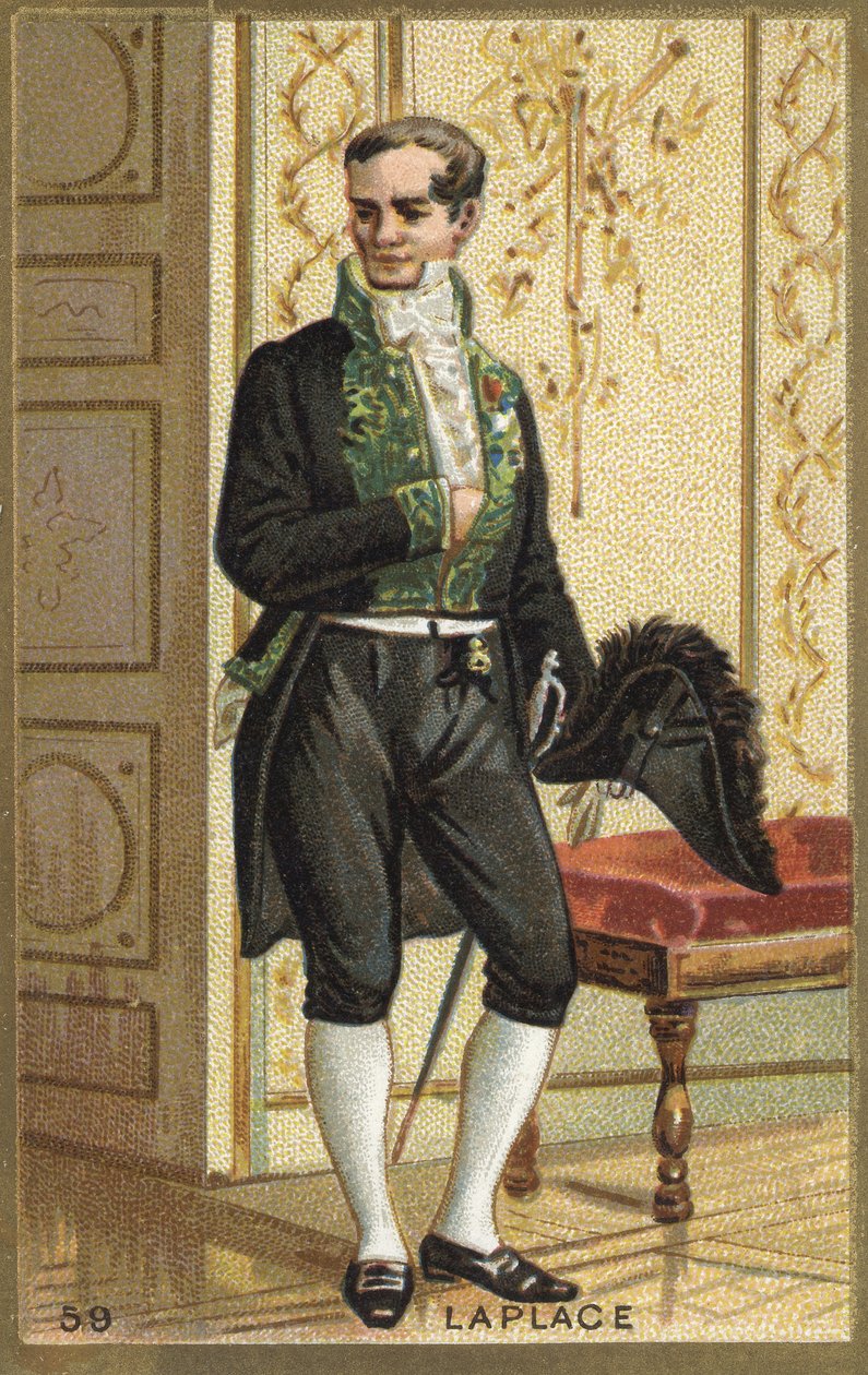 Portrait du Marquis Pierre Simon de Laplace (1749-1827), astronome, mathématicien et physicien français - Unknown artist