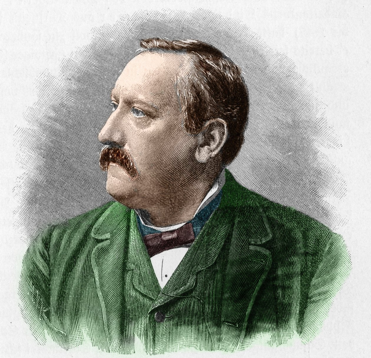 Portrait de Martin Greif (1839-1911) poète allemand - Unknown artist
