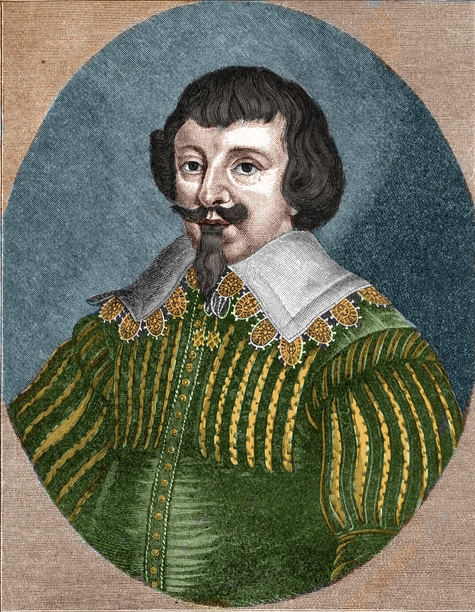 Portrait de Martin Opitz (Martinus Opitius) (1597-1639) père de la poésie allemande - Unknown artist