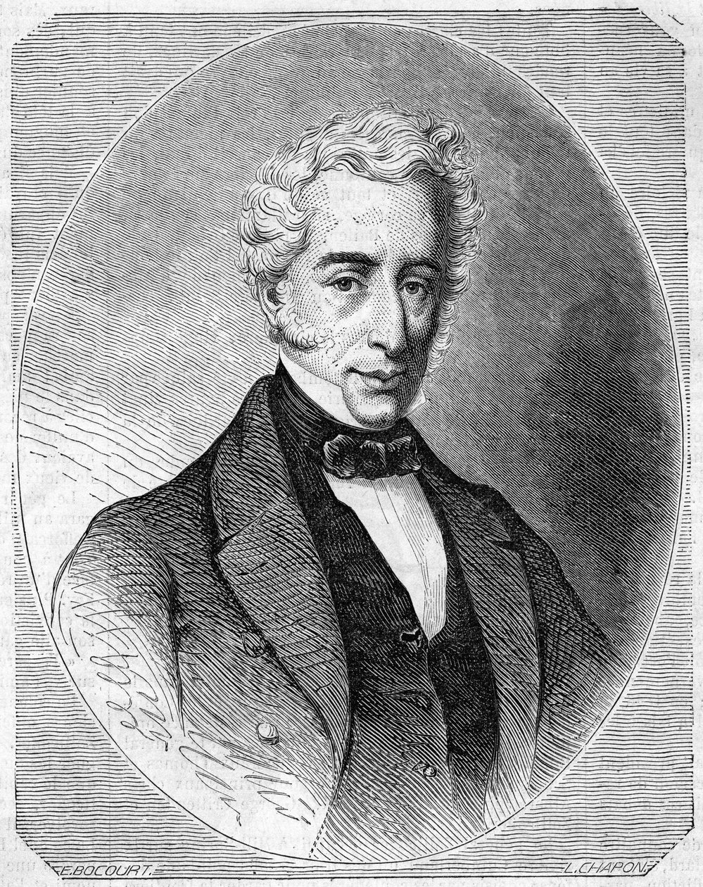 Portrait de Martinez de la Rosa, Francisco (1787-1862), homme politique et écrivain espagnol - Unknown artist