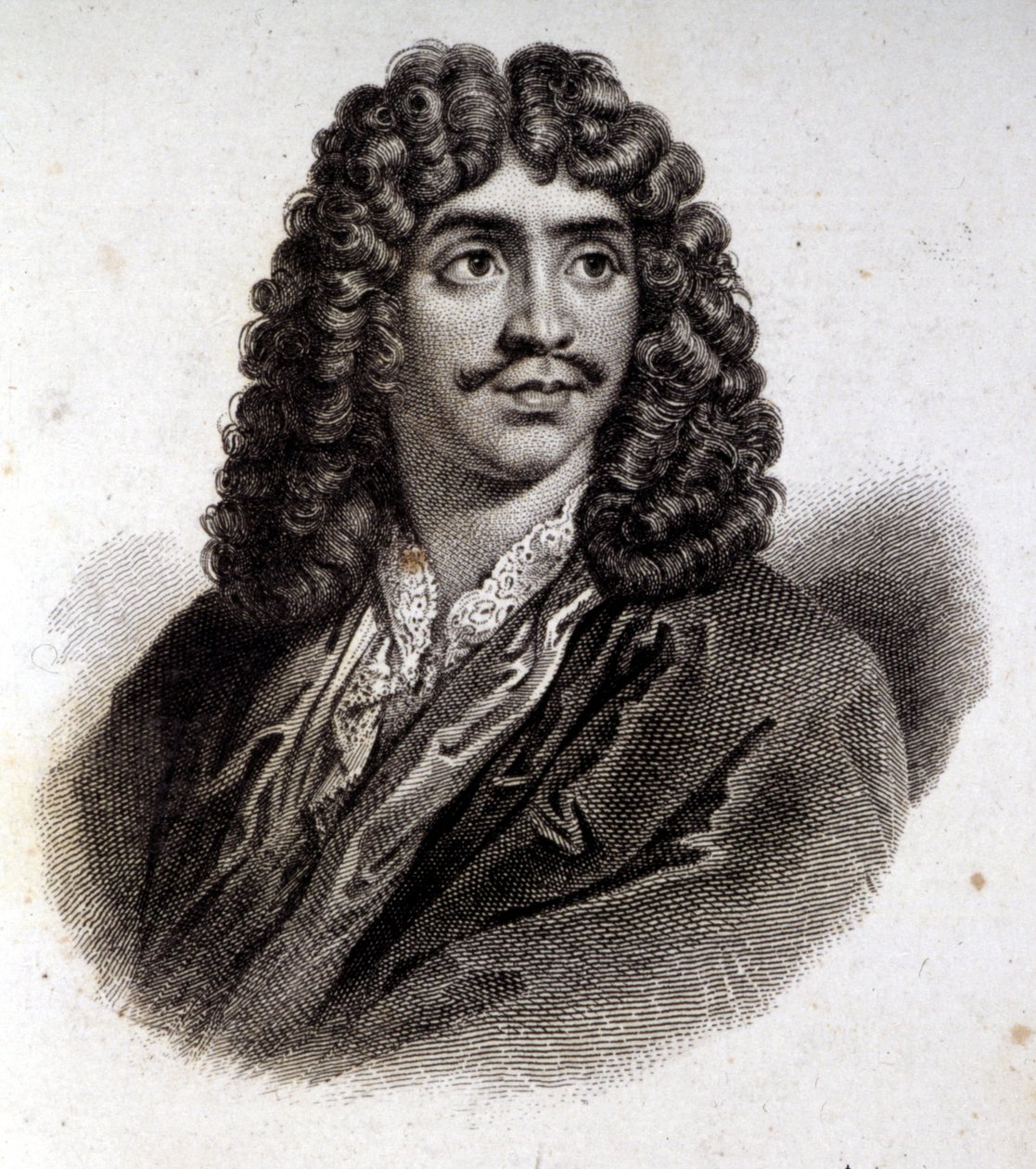 Portrait de Molière, gravure du 19e siècle - Unknown artist