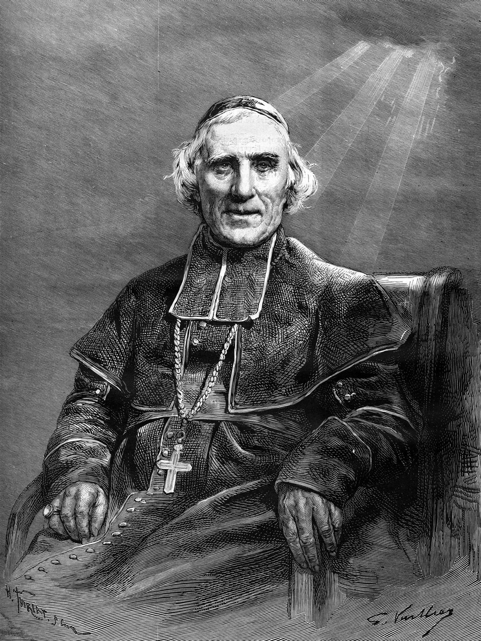 Portrait de Monseigneur : Joseph Hippolyte Guibert (1802-1886) - Unknown artist