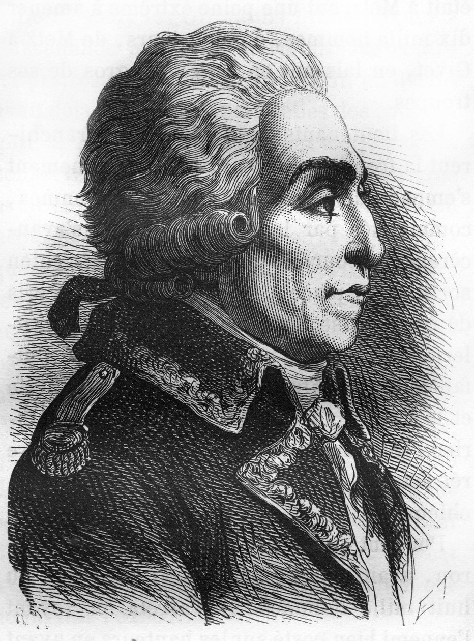 Portrait de Nicolas Luckner (1722-1794) Maréchal de France. - Unknown artist