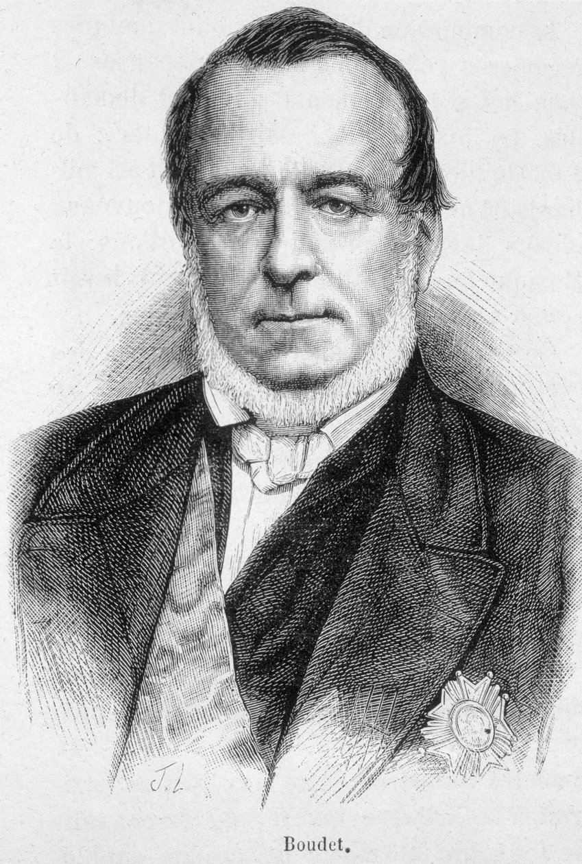 Portrait de Paul Boudet (1800-1877), politicien français - Unknown artist