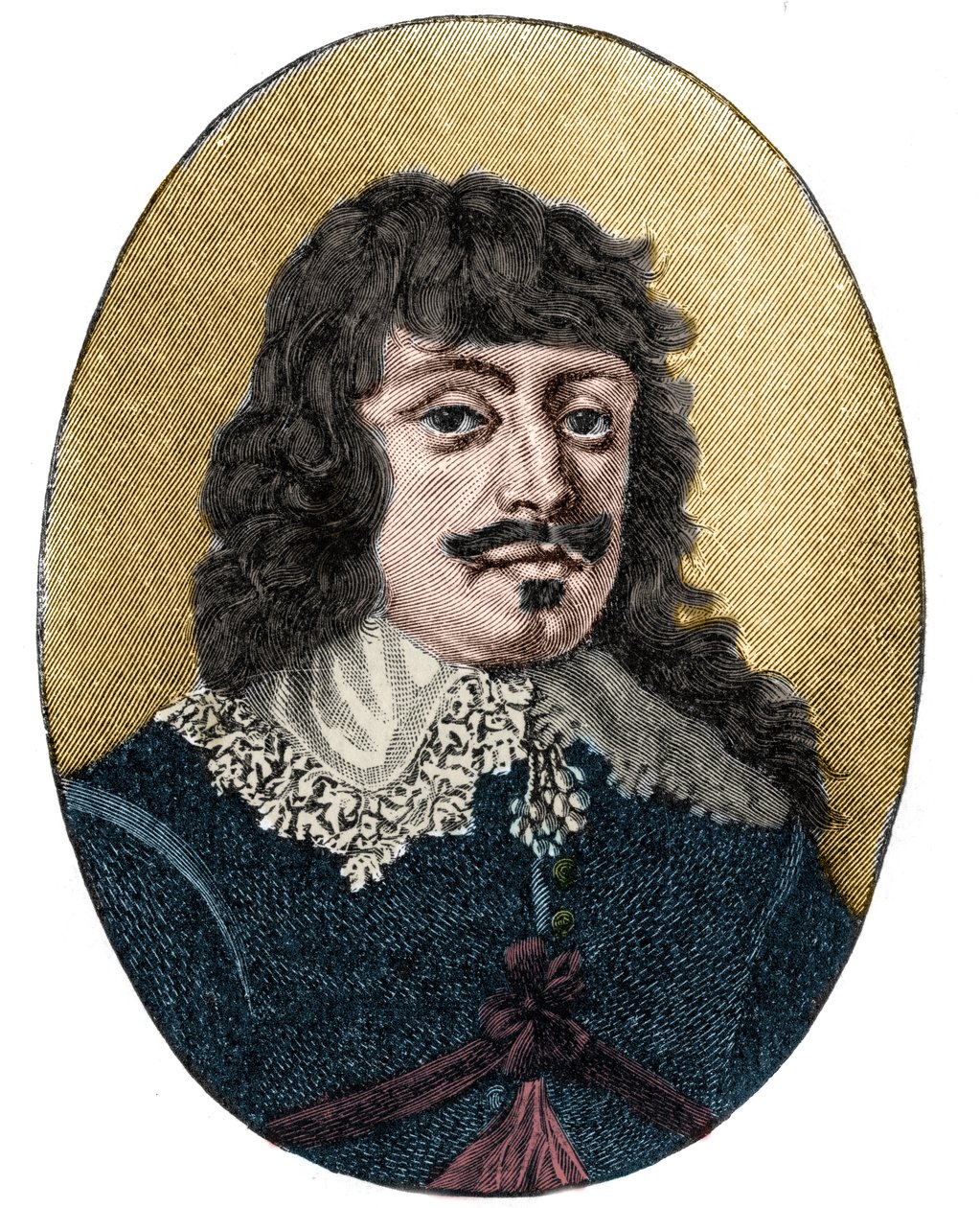 Portrait de Paul Fleming poète allemand (1609-1640) - Unknown artist