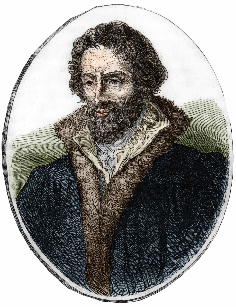 Portrait de Philipp Melanchton (Melanchthon) (1497 - 1560), réformateur religieux allemand. Gravure du 19e siècle - Unknown artist