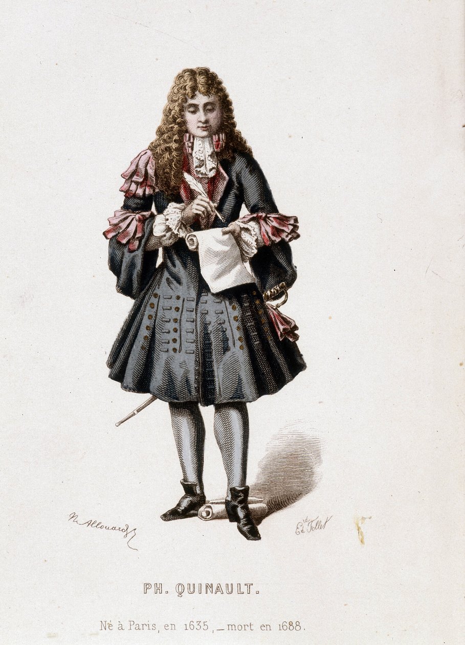 Portrait de Philippe Quinault - Unknown artist