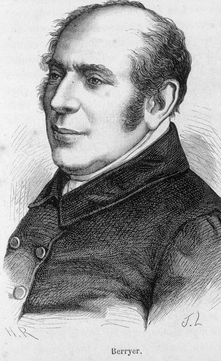Portrait de Pierre Antoine Berryer (1790-1868), avocat et homme politique français - Unknown artist
