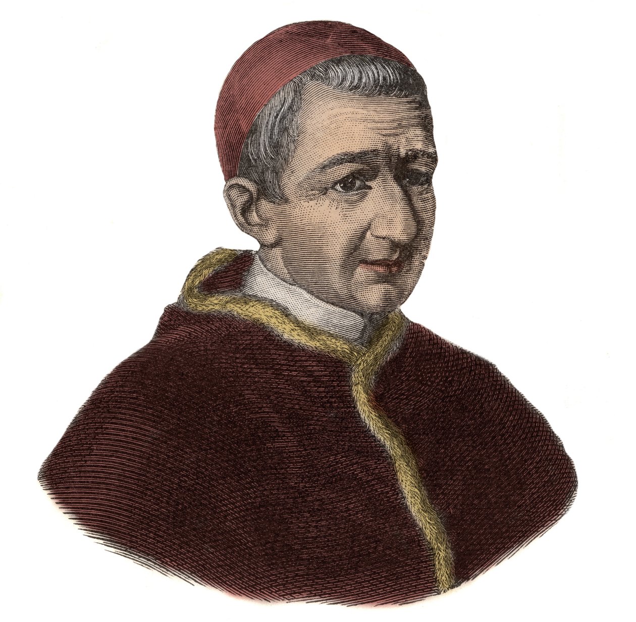 Portrait du Pape Grégoire XVI (Bartolomeo Cappellari) - Unknown artist