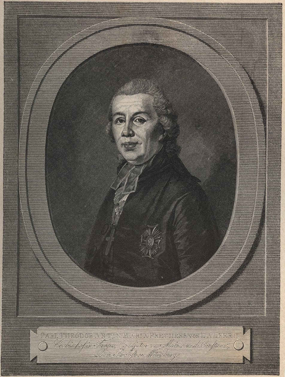 Portrait du prince Karl Theodor von Dalberg (1744-1817), archevêque et homme d