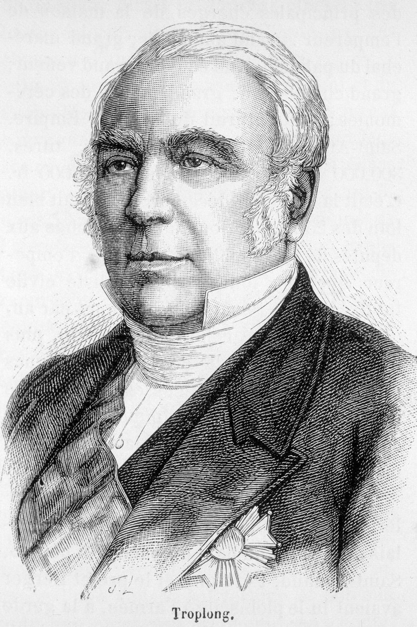 Portrait de Raymond Théodore Troplong, Président du Sénat pendant le Second Empire (1852-1869) - Unknown artist