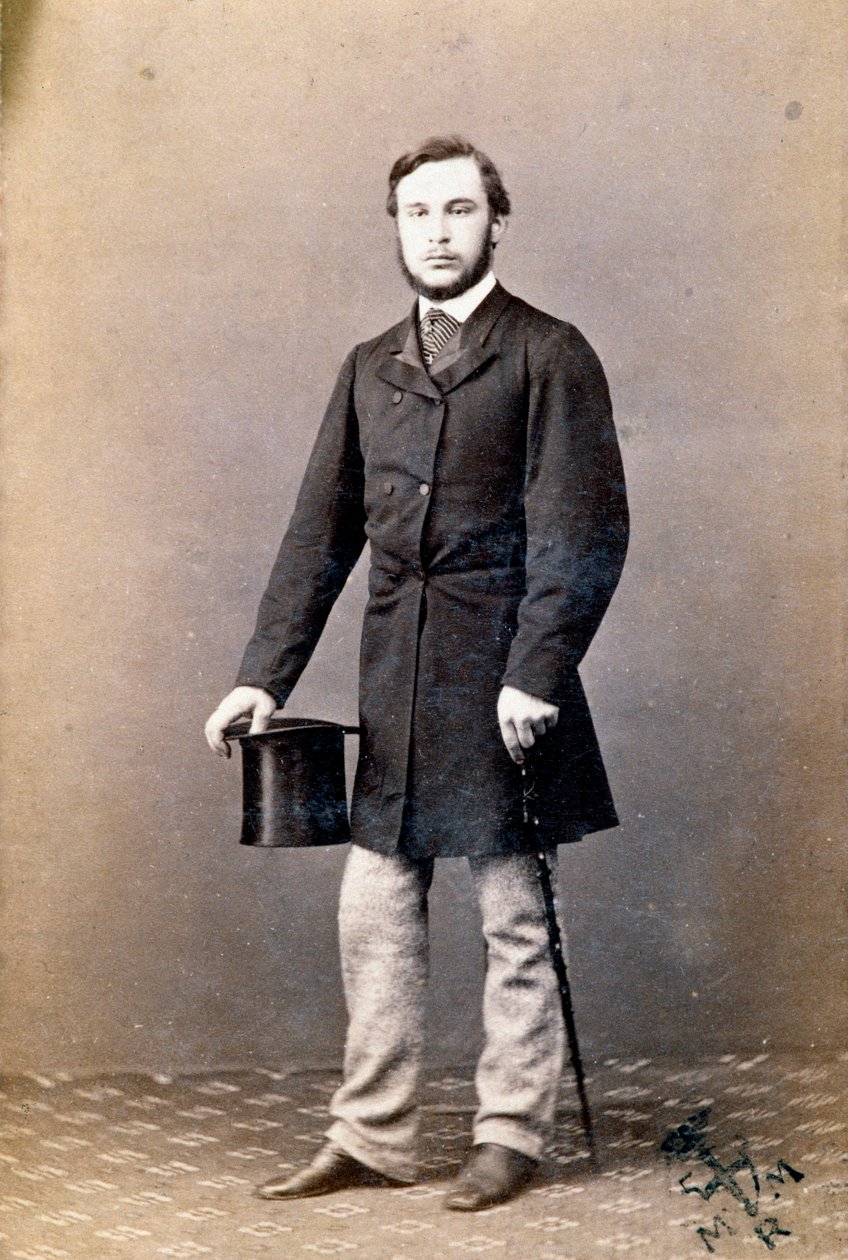 Portrait de Ricciotti Garibaldi (1847-1924), fils du patriote italien Giuseppe Garibaldi et de sa première femme Anita - Unknown artist