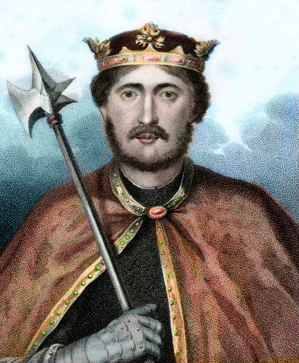Portrait de Richard Ier (1157-1199), roi d