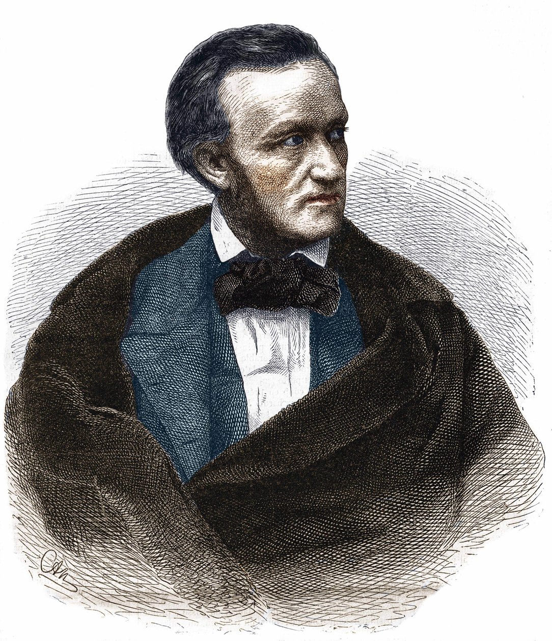 Portrait de Richard Wagner (1813 - 1883) - Unknown artist