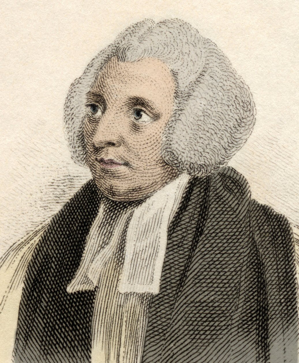 Portrait de Robert Lowth (1710-1787), évêque anglais, linguiste et professeur de poésie à l