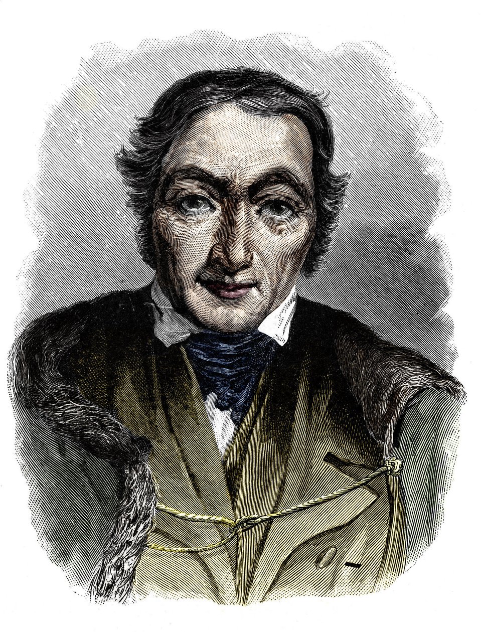 Portrait de Robert Owen (1771-1858), philanthrope et socialiste britannique - Unknown artist