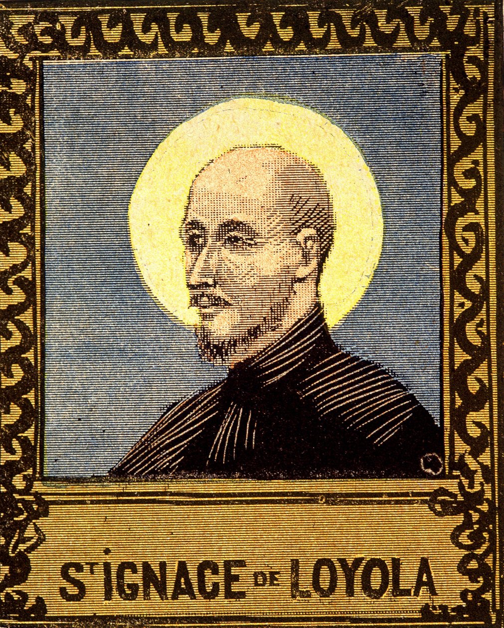 Portrait de Saint Ignace de Loyola (1491 - 1556), fondateur de la Compagnie de Jésus. 19ème siècle. - Unknown artist
