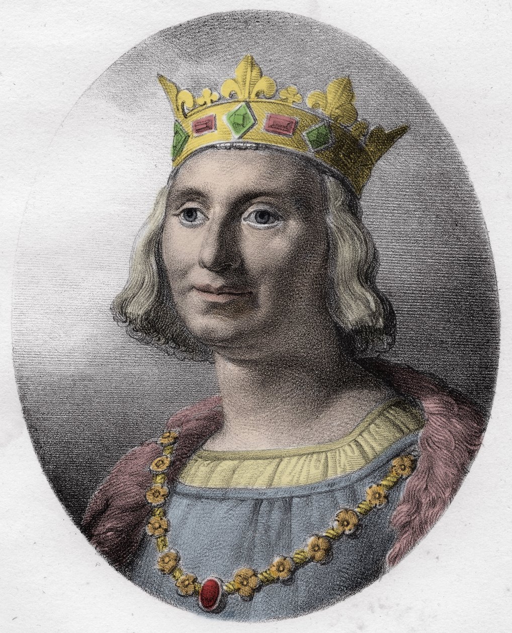 Portrait de Saint Louis - Unknown artist