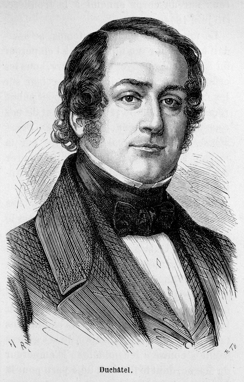 Portrait de Tanneguy Duchatel (1803-1867), homme politique français - Unknown artist