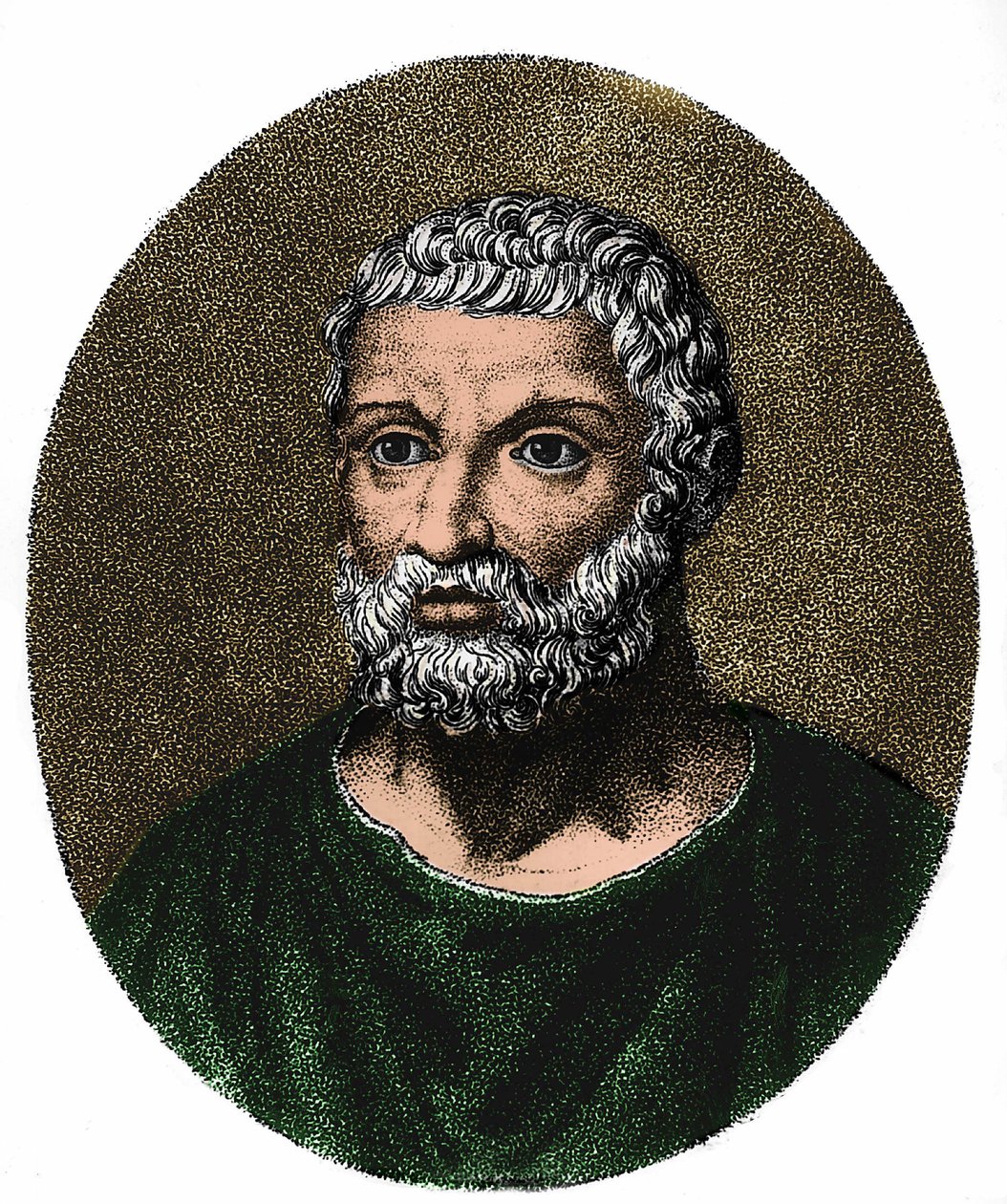 Portrait de Thalès de Milet - Unknown artist