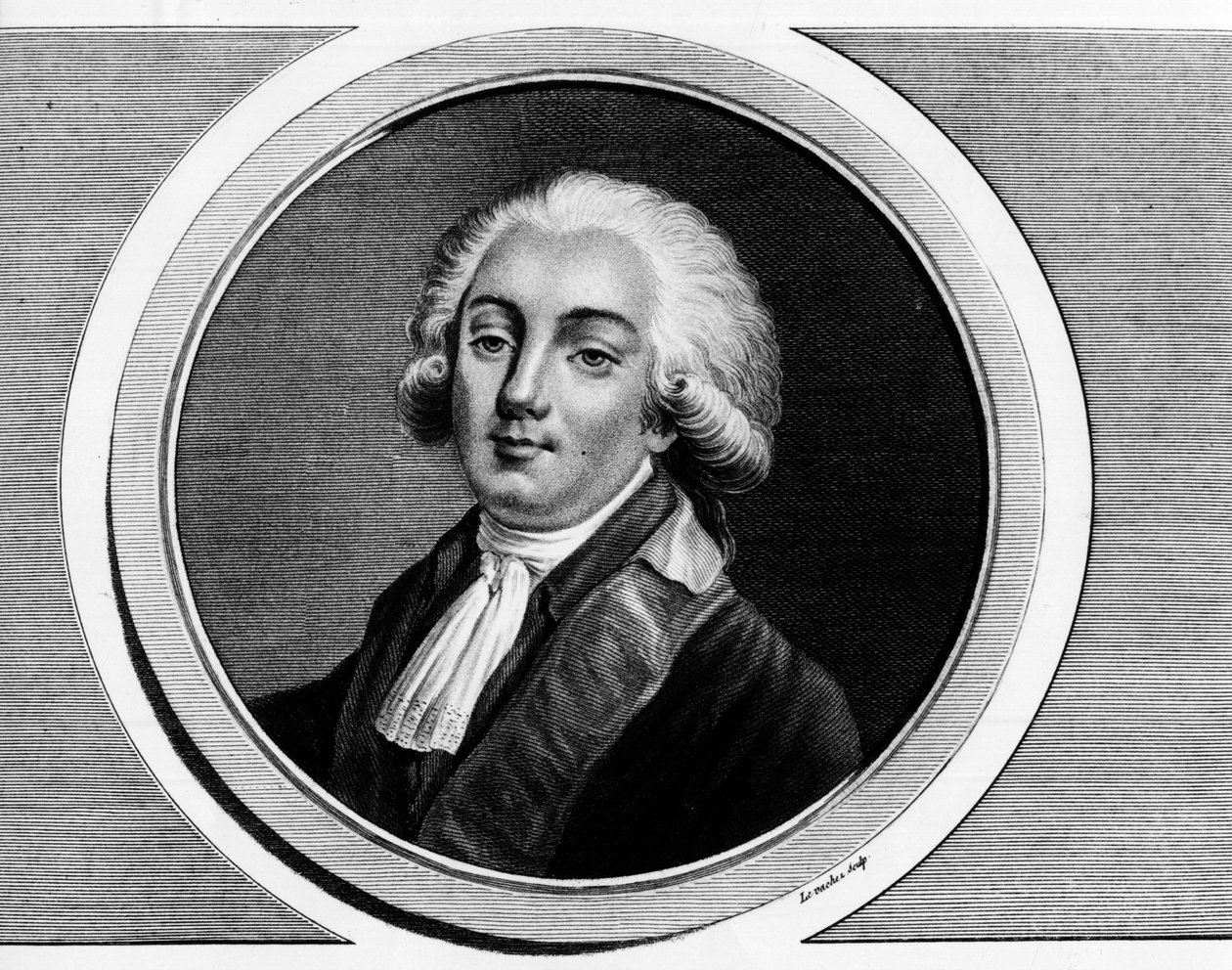 Portrait de Trophy-Gérard, Comte de Lally, Baron de Tollendal, puis Marquis de Lally-Tollendal, mieux connu sous le nom de Gérard de Lally Tollendal (1751-1830), député aux États Généraux de 1789. Gravure dans « Collection complète des tableaux historiques - Unknown artist