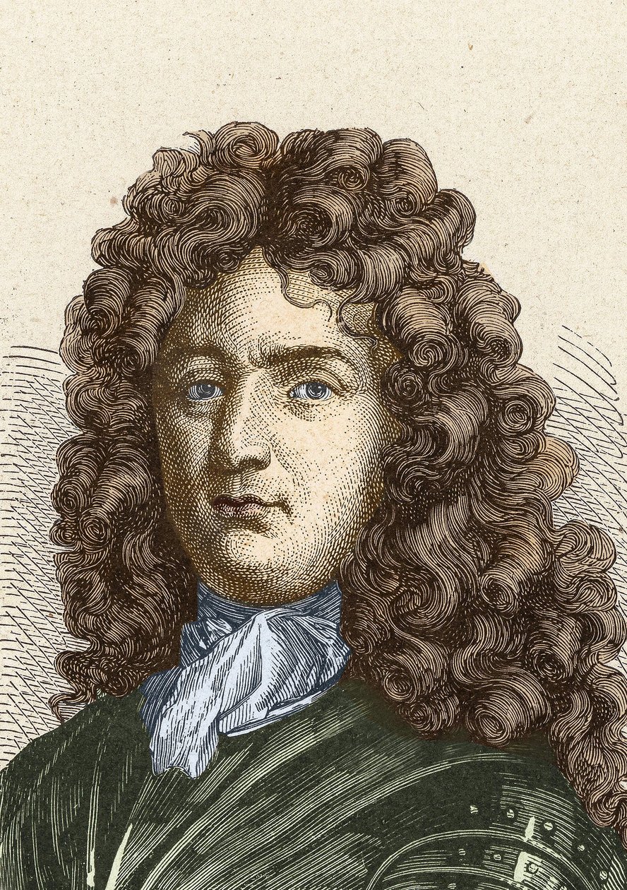 Portrait de Vauban (1633 - 1707). Maréchal de France et ingénieur militaire - Unknown artist