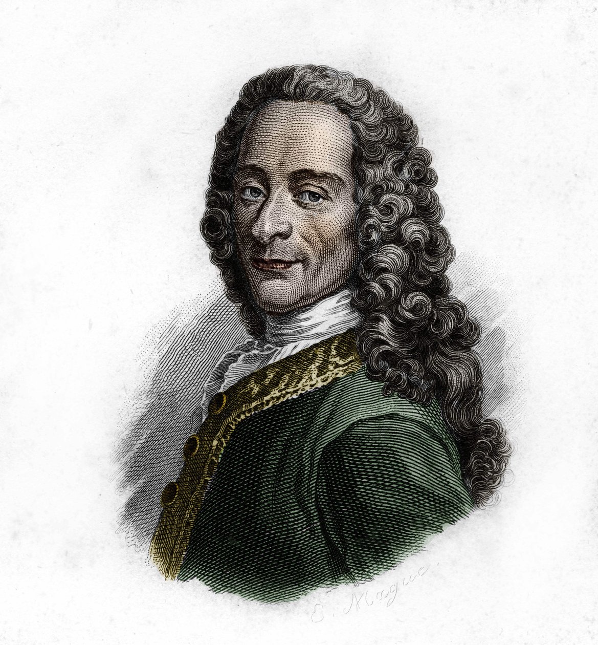 Portrait de Voltaire (1694-1778), écrivain et philosophe français - Unknown artist