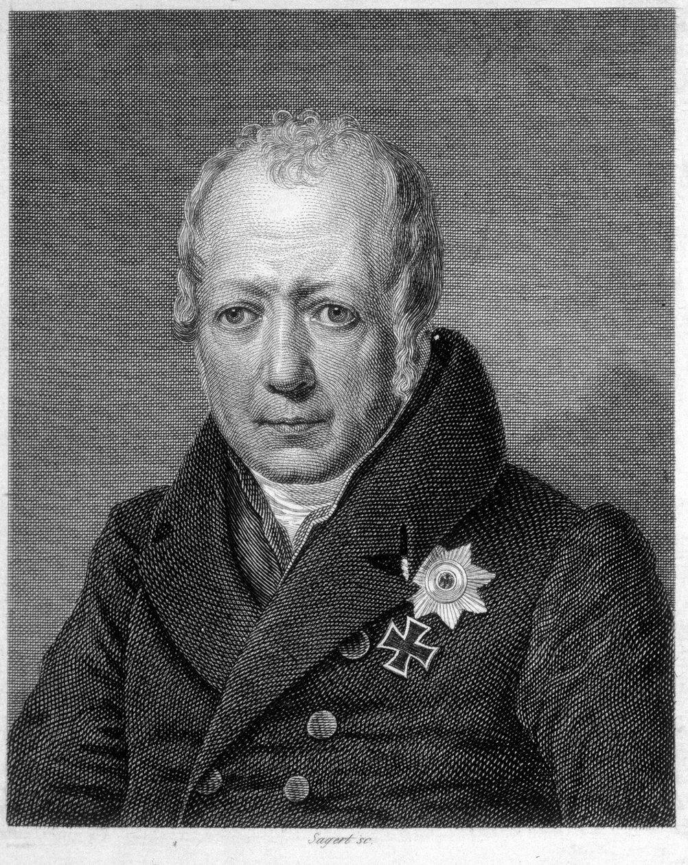 Portrait de Wilhelm von Humboldt - Unknown artist