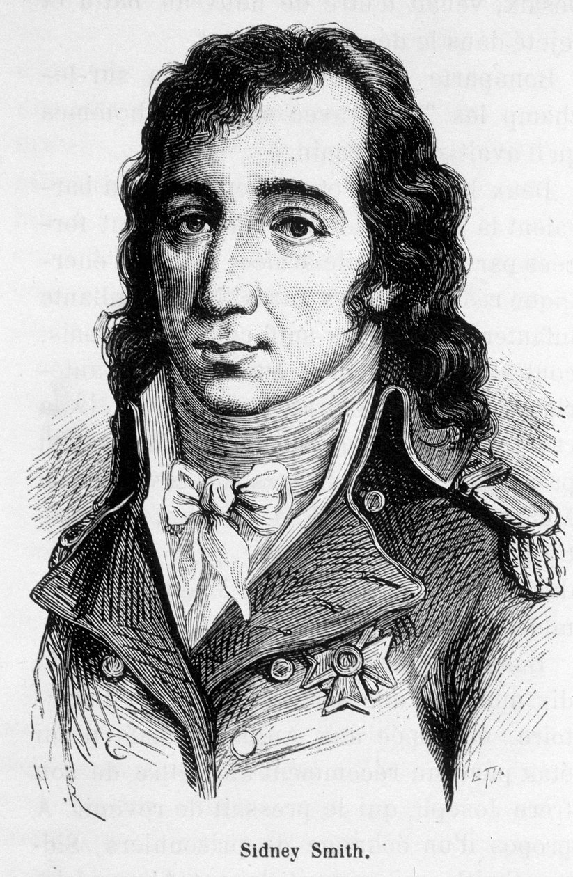 Portrait de William Sidney Smith (1764-1840), amiral anglais - Unknown artist