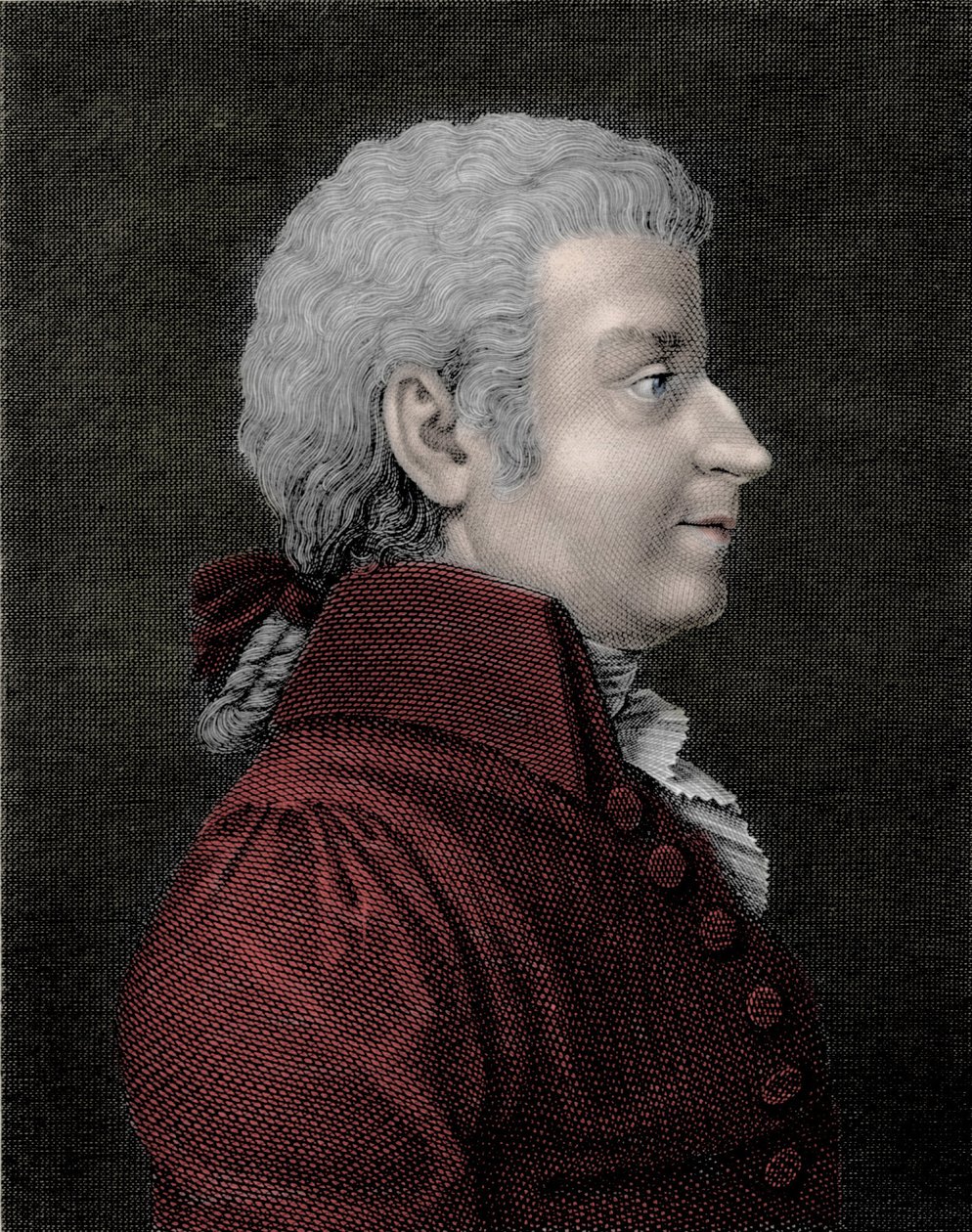 Portrait du jeune Wolfgang Amadeus Mozart, compositeur - Unknown artist