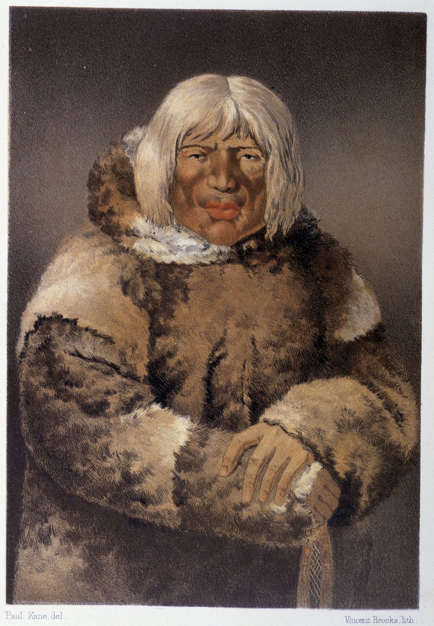 Portrait d'un Esquimau | Unknown artist | Estampe d'art