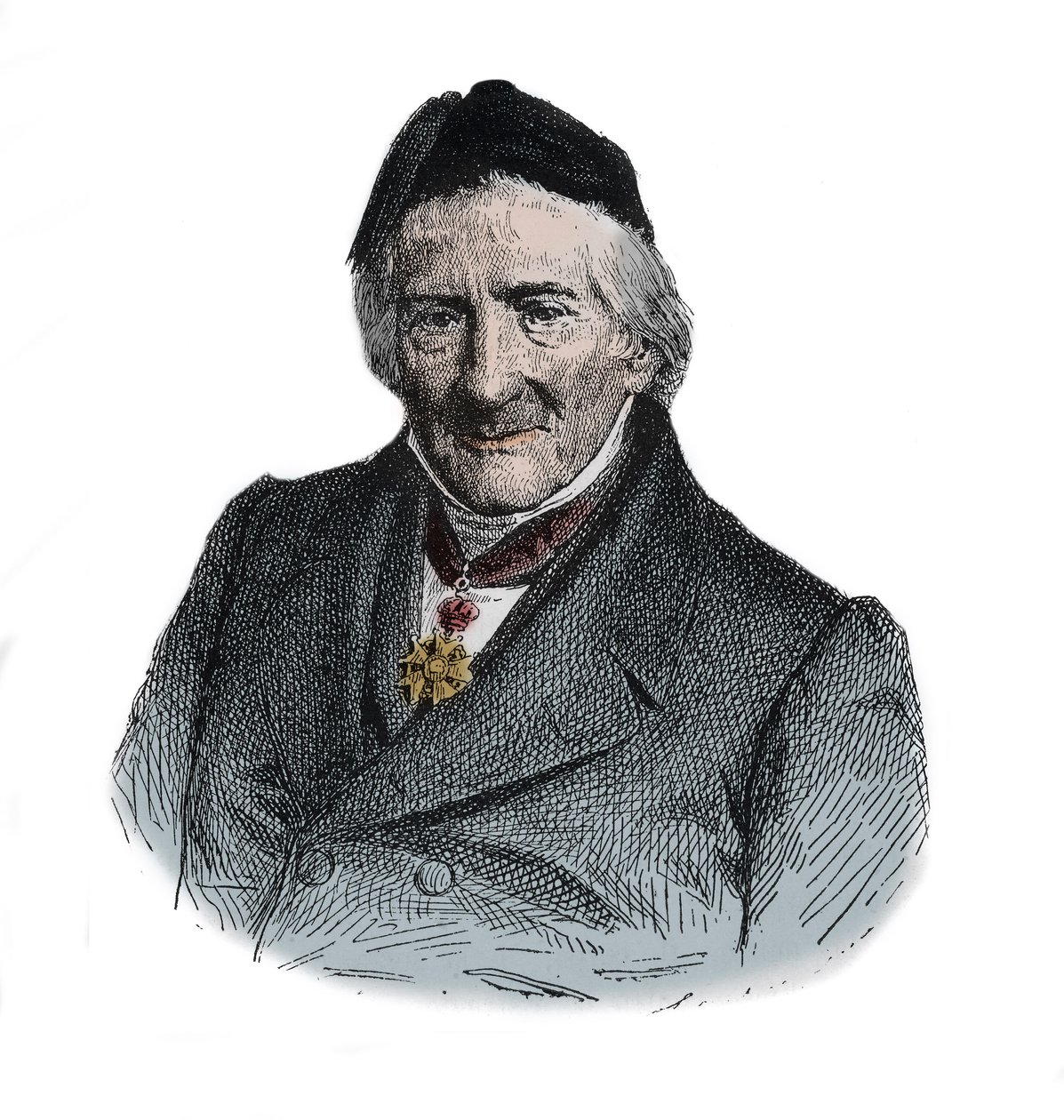 Portrait du docteur anglais Jacques Lordat (1773-1870) - Unknown artist