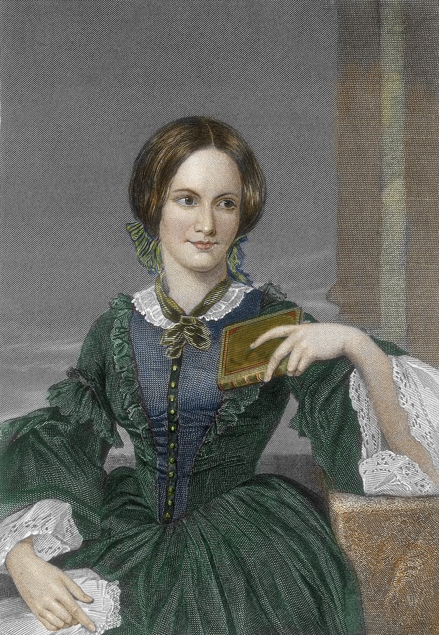 Portrait de la romancière anglaise Charlotte Brontë (1816-1855) - Unknown artist