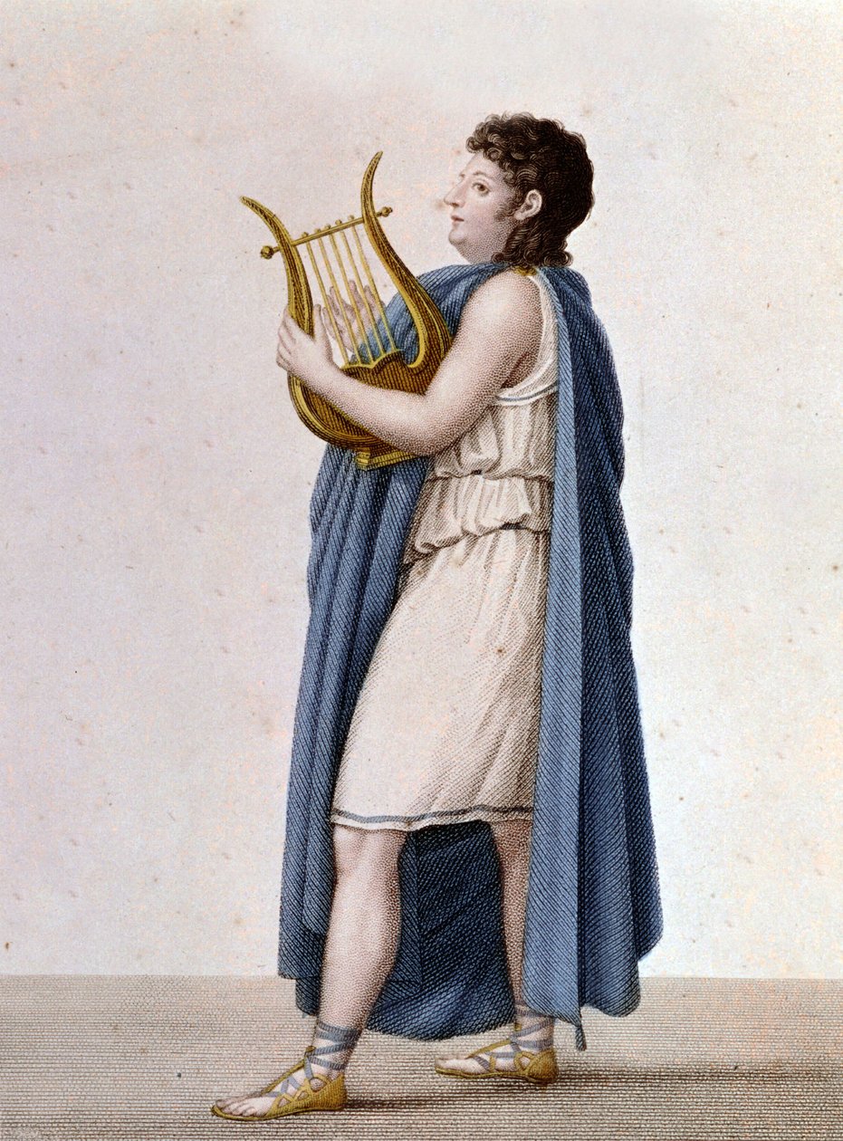 Portrait du ténor français Adolphe Nourrit (1802 - 1839) dans le rôle d