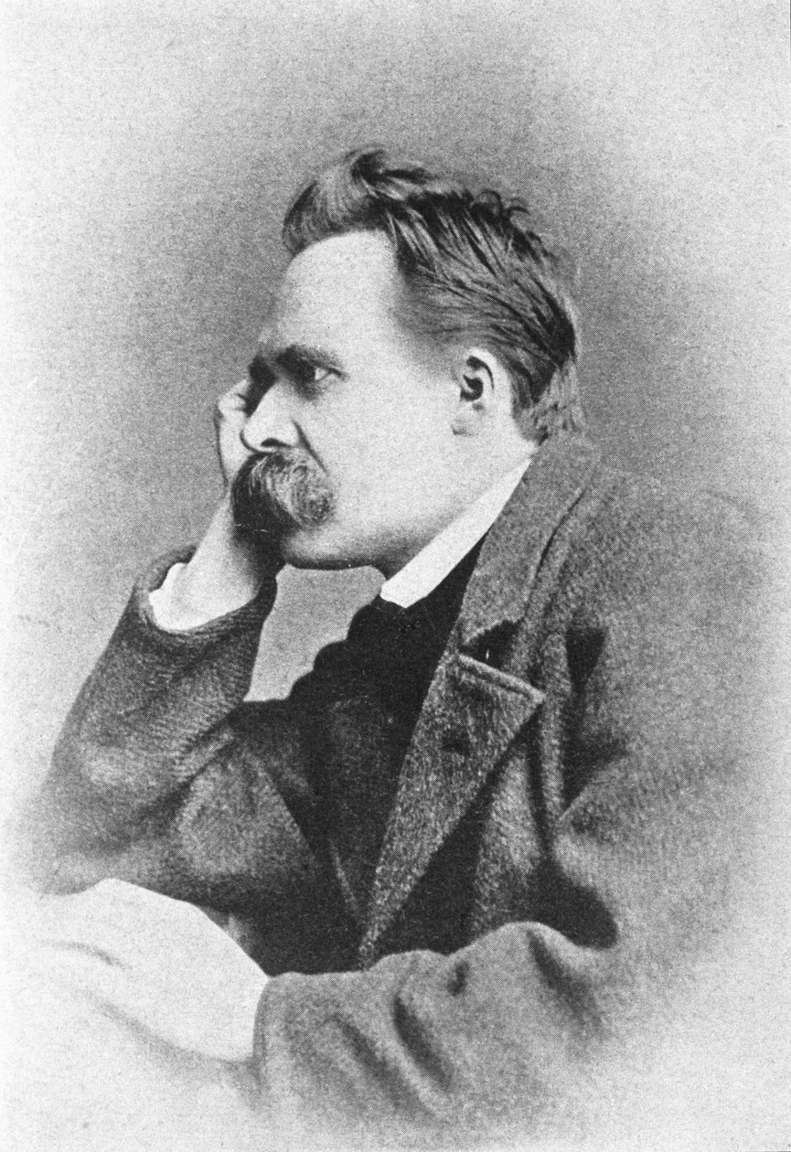 Portrait du philosophe allemand Friedrich Nietzsche (1844 - 1900) - Unknown artist