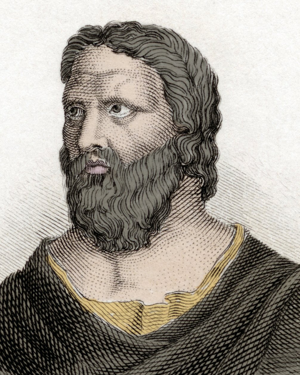 Portrait du philosophe grec Héraclite d