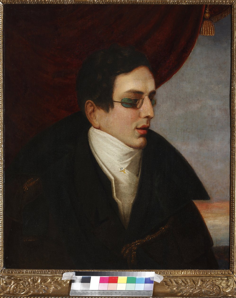 Portrait du poète Nikolaï (Nikolay) Gnedich (1784-1833), Anonyme - Unknown artist