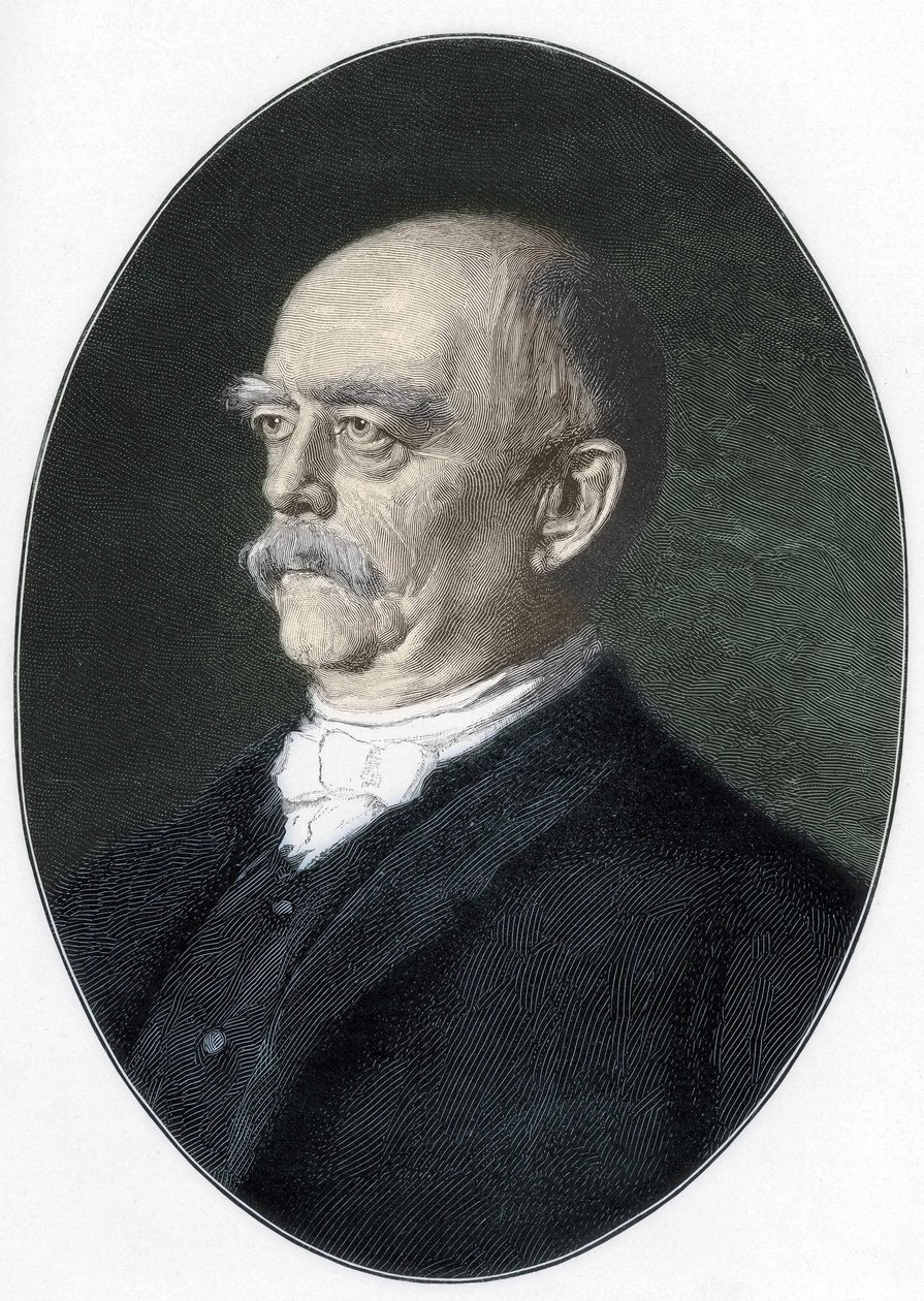 Portrait du prince de Bismarck (1815-1898) - Unknown artist