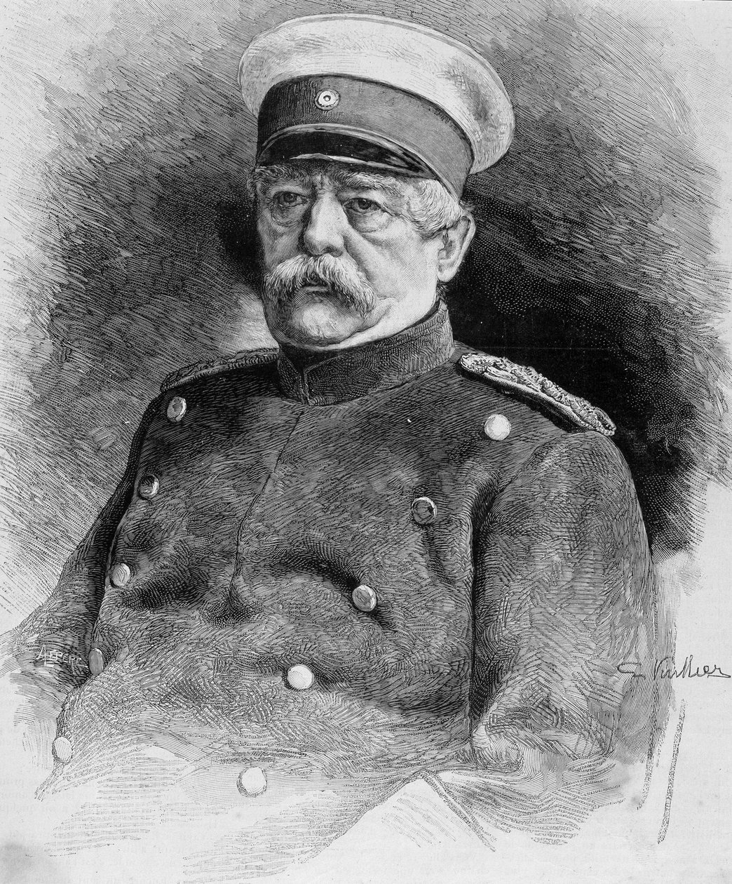 Portrait du Prince de Bismarck (1815-1898) - Unknown artist