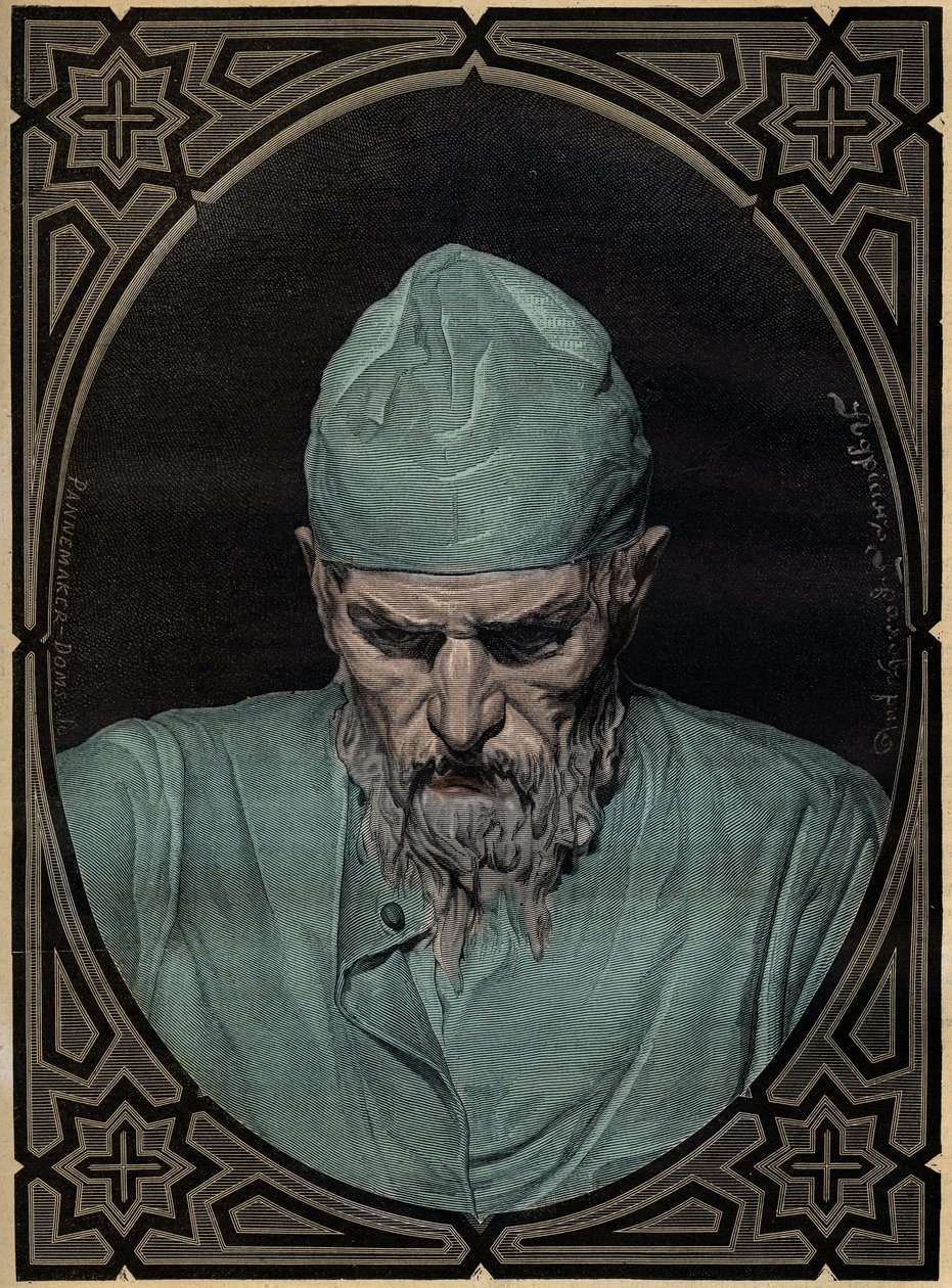 Portrait du Tsar Ivan IV le Terrible (1530-1584) - gravure - Unknown artist