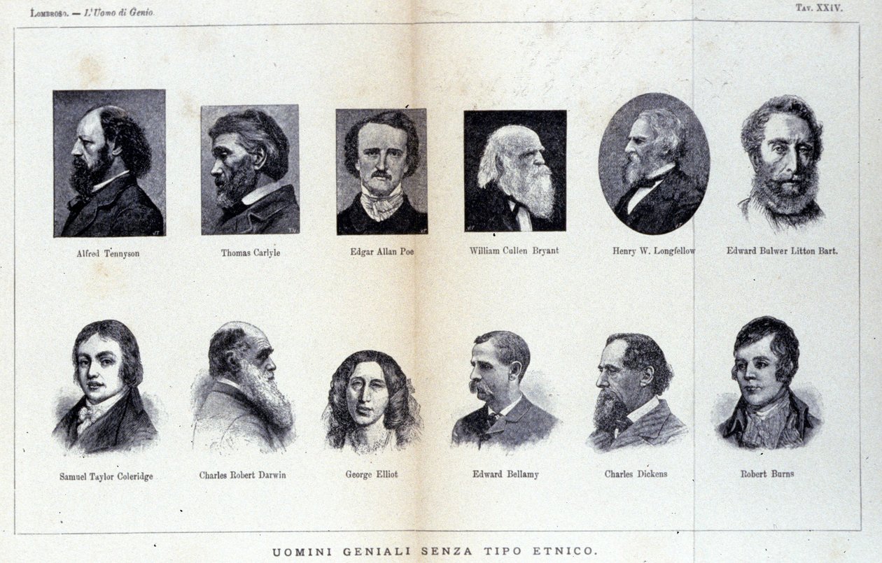 Portraits de différents hommes de génie. Étude parue dans « L