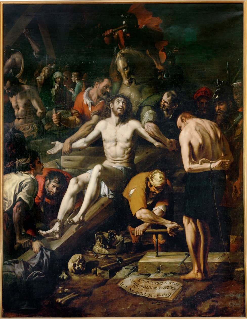 Préparer la crucifixion - Unknown artist