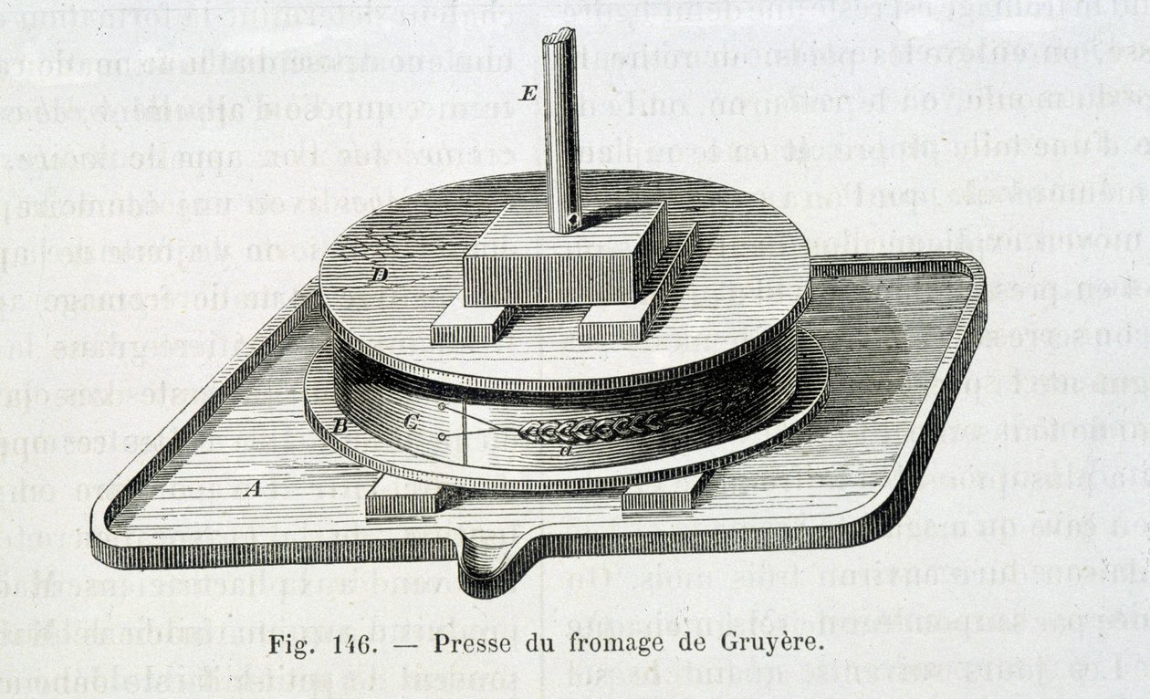 Presse à gruyère - dans « Les merveilles de l